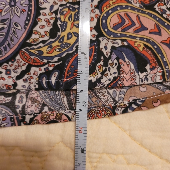 J Crew Liberty Art Eastern Voyage Paisley Top - Picture 8 of 9